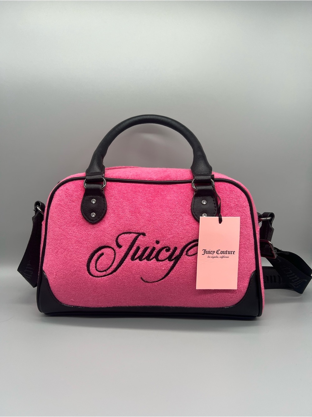 Juicy couture raising star bowler bag purse